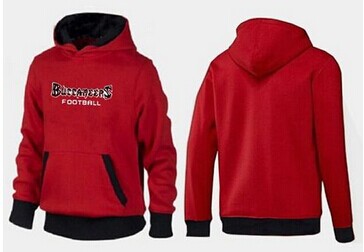 Tampa Bay Buccaneers English Version Pullover Hoodie Red & Black