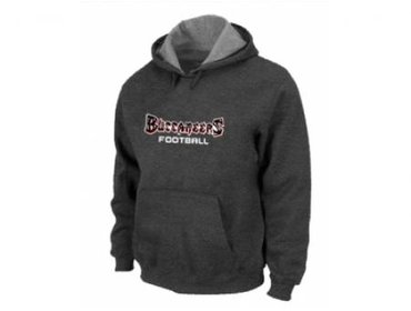 Tampa Bay Buccaneers font Pullover Hoodie D.Grey