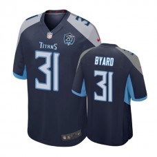 Tennessee Titans #31 Kevin Byard 20th Anniversary Game Navy Jersey
