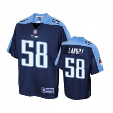 Tennessee Titans #58 Harold Landry Navy Pro Line Player Jersey