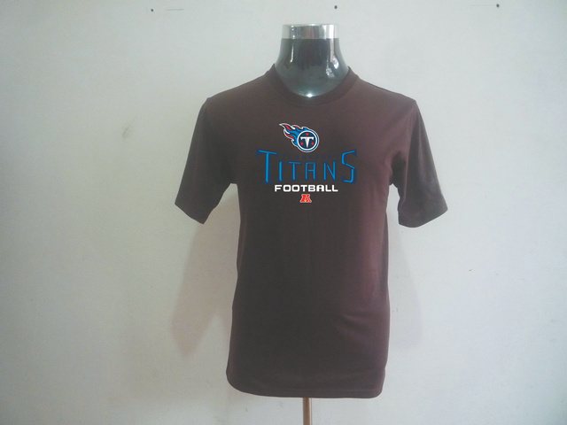 NEW NFL Tennessee Titans Big & Tall Critical Victory T-Shirt Brown