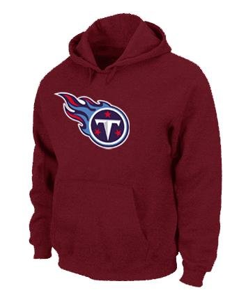 Tennessee Titans Logo Pullover Hoodie RED