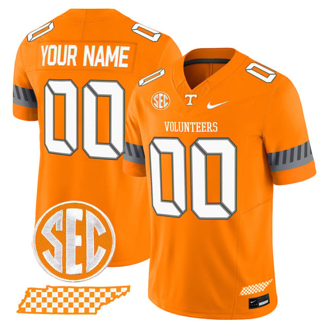 Tennessee Volunteers 2025 'Smokey Grey Series' Vapor Limited Custom Jersey V2 OANGE