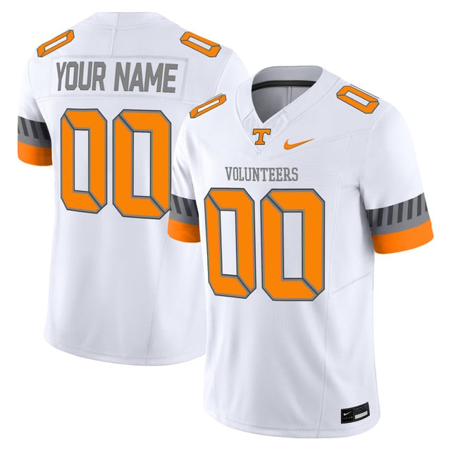 Tennessee Volunteers 2025 'Smokey Grey Series' Vapor Limited Custom Jersey WHITE