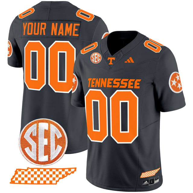 Tennessee Volunteers 2025 Vapor Limited Custom Jersey V2 grey