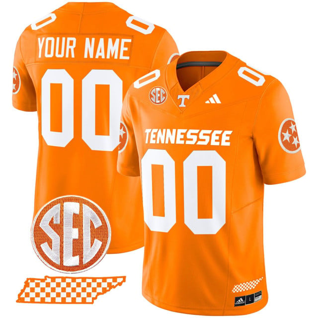 Tennessee Volunteers 2025 Vapor Limited Custom Jersey V2 orange