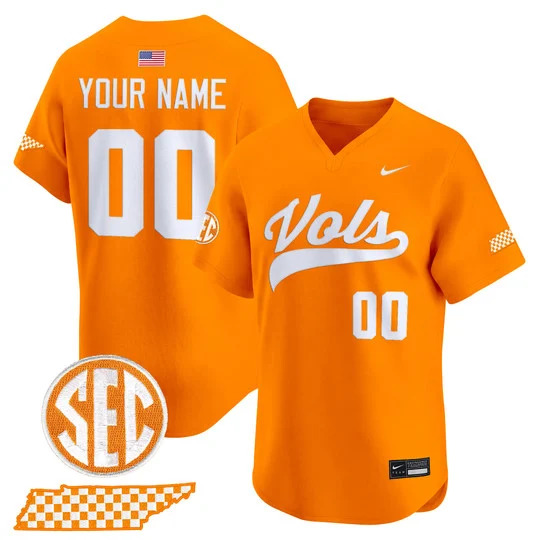 Tennessee Volunteers 2026 'Smokey Grey Series' Vapor Premier Limited Custom Jersey ORANGE