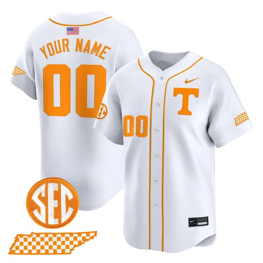 Tennessee Volunteers 2026 'Smokey Grey Series' Vapor Premier Limited Custom Jersey WHITE