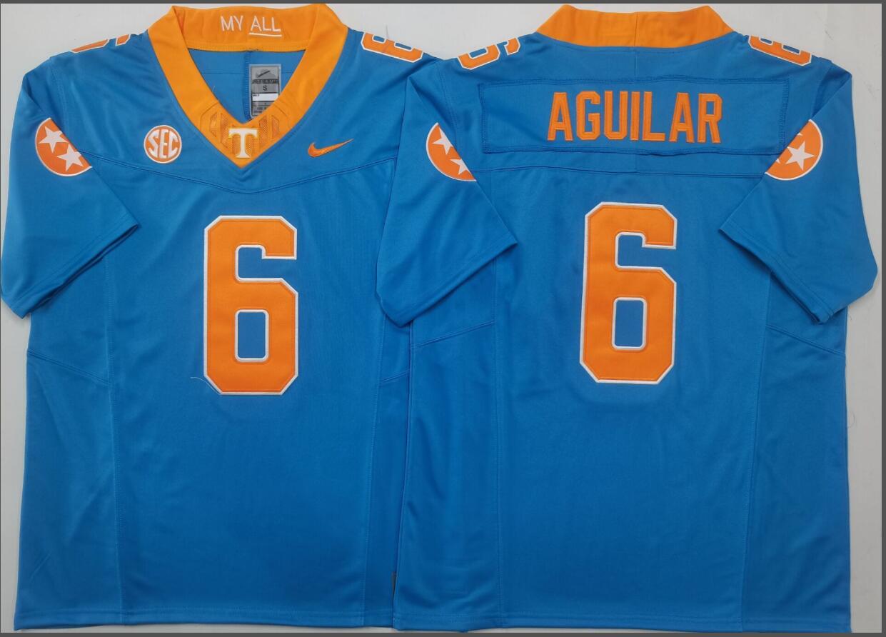 Tennessee Volunteers Blue #6 AGUILAR