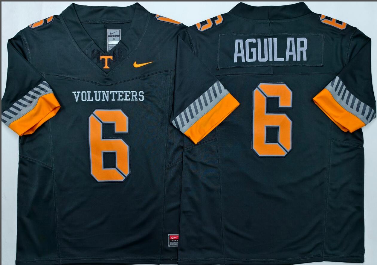 Tennessee Volunteers GRAY #6 AGUILAR JERSEY