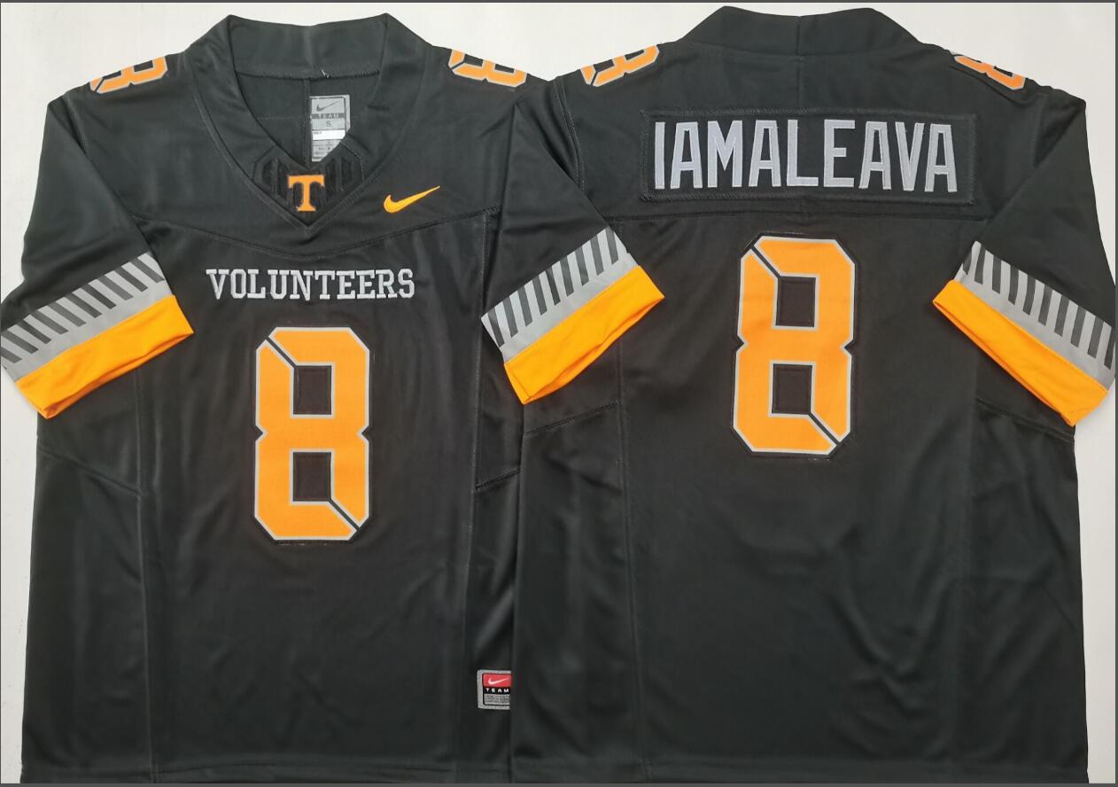 Tennessee Volunteers GRAY #8 IAMALEAVA jersey