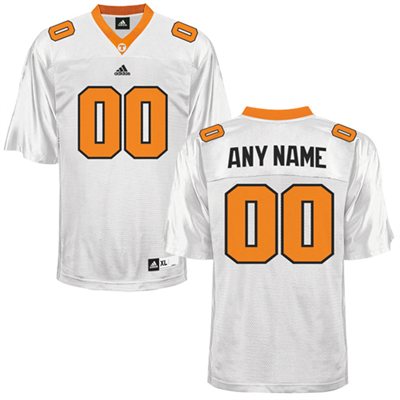 Tennessee Volunteers White Customized Jerseys
