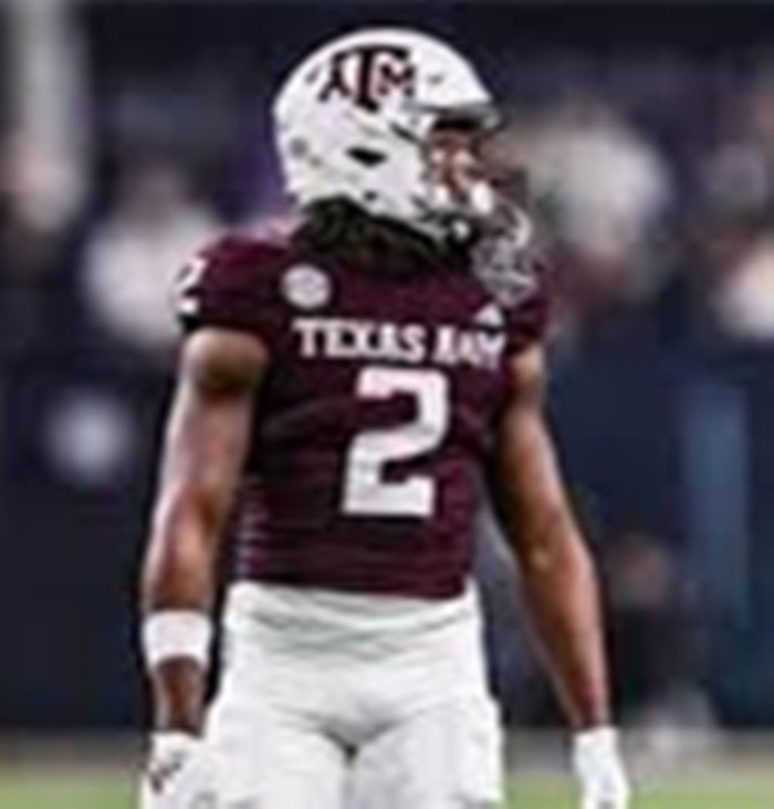 Texas A&M Aggies #2 Dezz Ricks Maroon College Football Game Jersey 