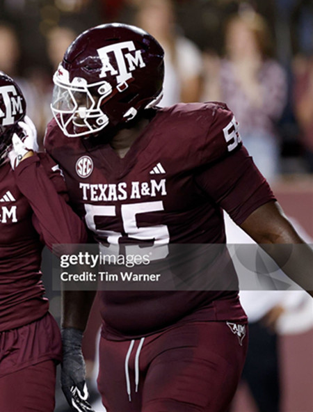 Texas A&M Aggies #55 Ar'maj Reed-Adams Maroon College Football Game Jersey 
