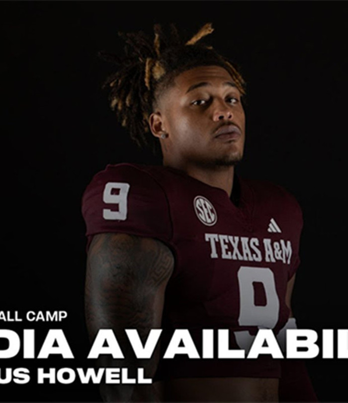 Texas A&M Aggies #9 Cashius Howell Maroon College Football Game Jersey 