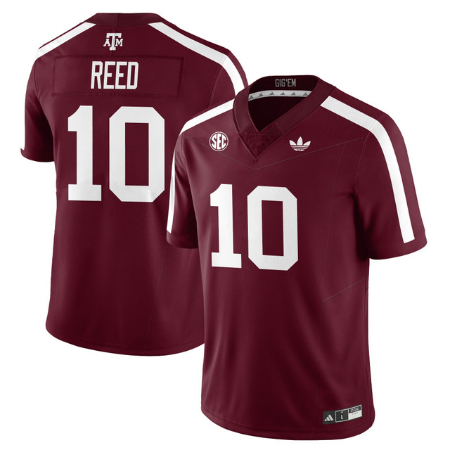 Texas A&M Aggies Football 1975 Throwback Jersey #10 Marcel Reed