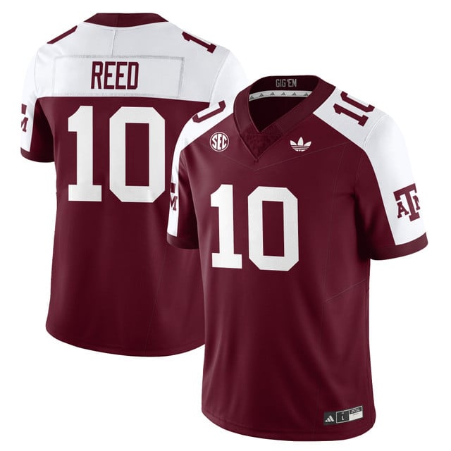 Texas A&M Aggies Football 1975 Throwback Jersey alternate #10 Marcel Reed