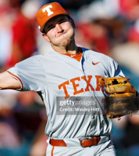Texas Longhorns #31 Casey Borba 2026 SEC Gray Baseball Game Jersey 
