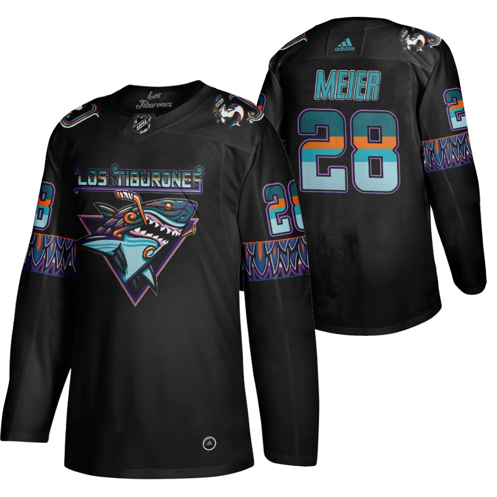 Timo Meier San Jose Sharks Los Tiburones Hockey Meier Jersey