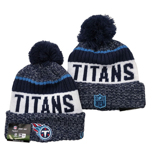 Titans Black Knit Hat -YD