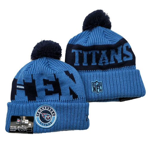 Titans blue Knit Hat -YD