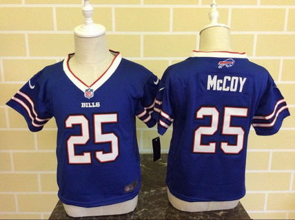 Toddler Buffalo Bills #25 LeSean McCoy Royal Blue Team Color NFL Nike Stitched Jersey