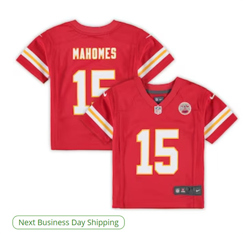 Toddler Kansas City Chiefs Patrick Mahomes Nike Red Game Jersey