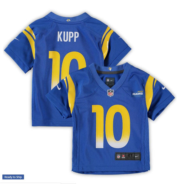 Toddler Los Angeles Rams #10 Cooper Kupp Nike Royal Game Jersey