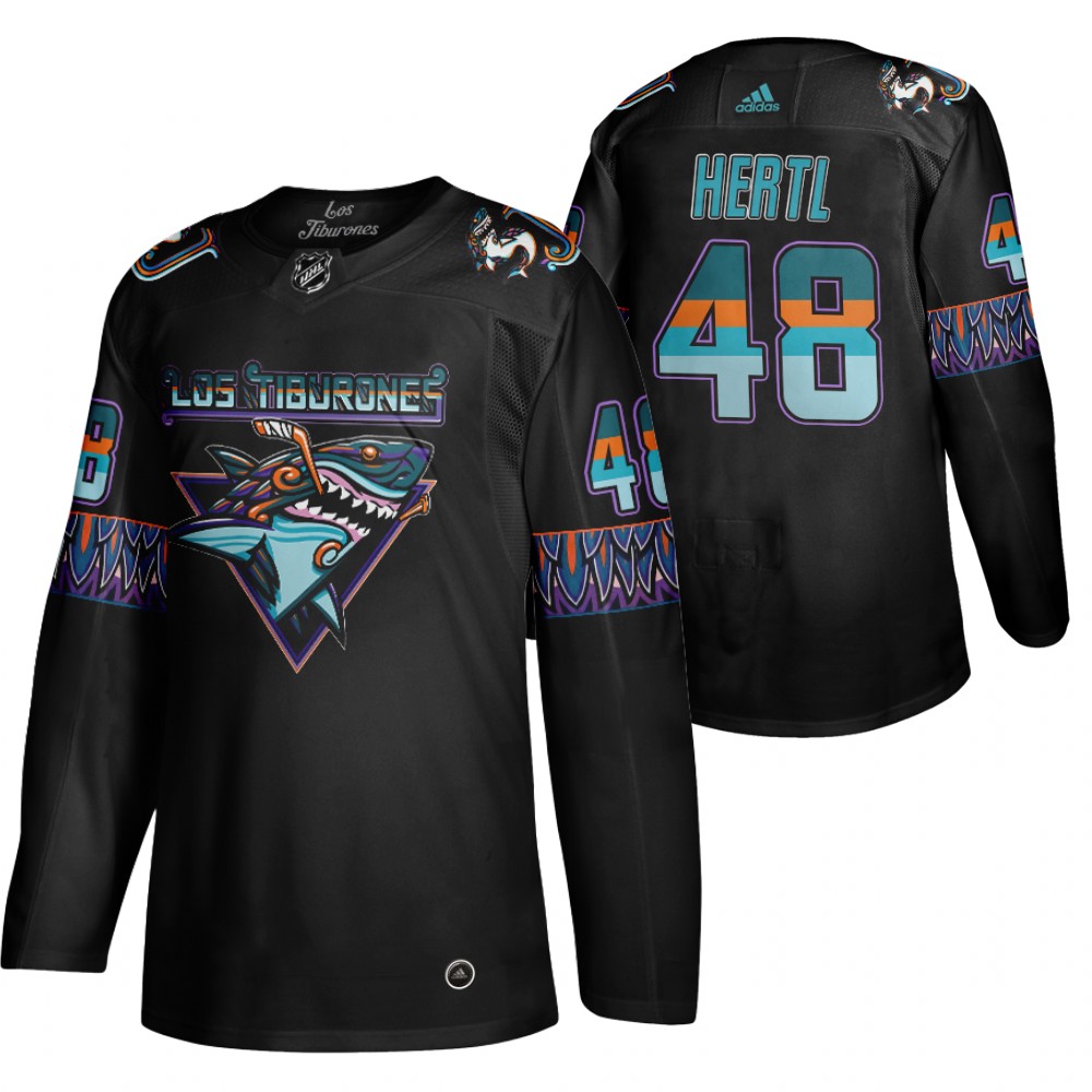 Tomas Hertl San Jose Sharks Los Tiburones Hockey Hertl Jersey