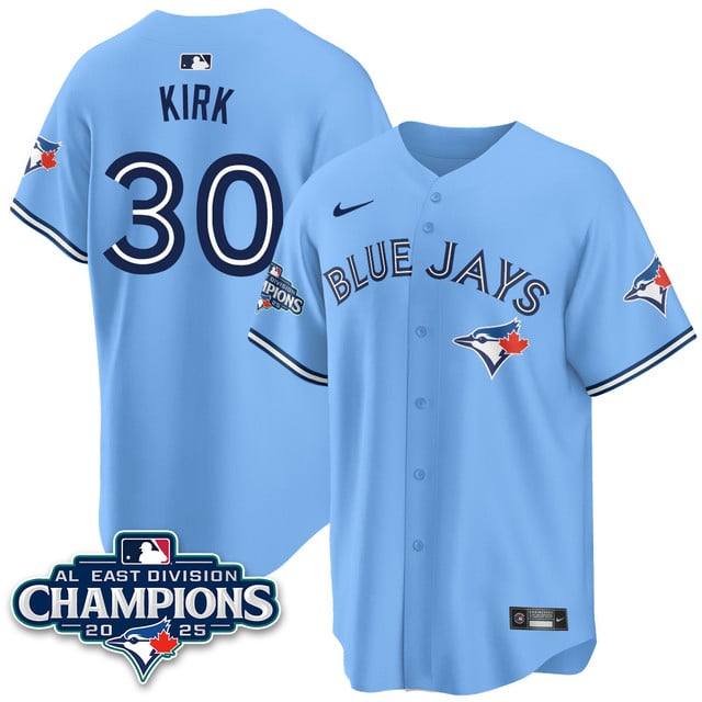 Toronto Blue Jays AL East Division Champions Jersey #30 Alejandro Kirk