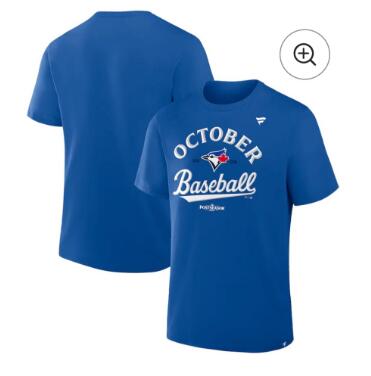Toronto Blue Jays Fanatics 2025 MLB Postseason Locker Room TShirt - Royal
