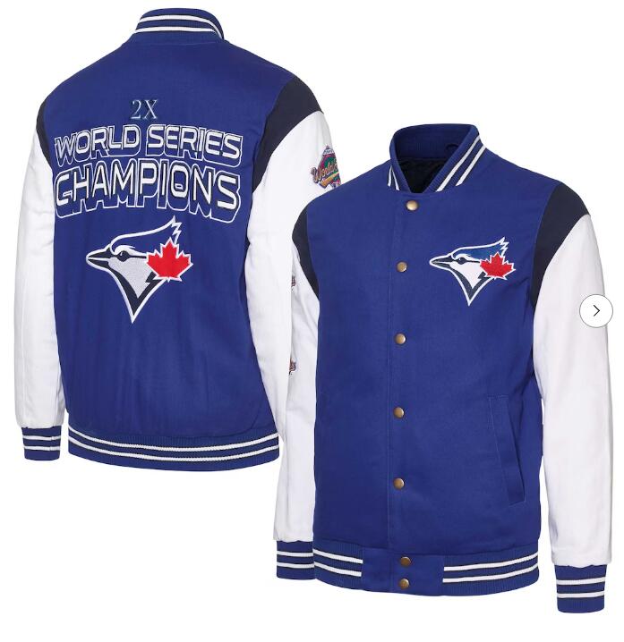 Toronto Blue Jays G-III Sports by Carl Banks Strike Zone Commemorative Button Up Jacket