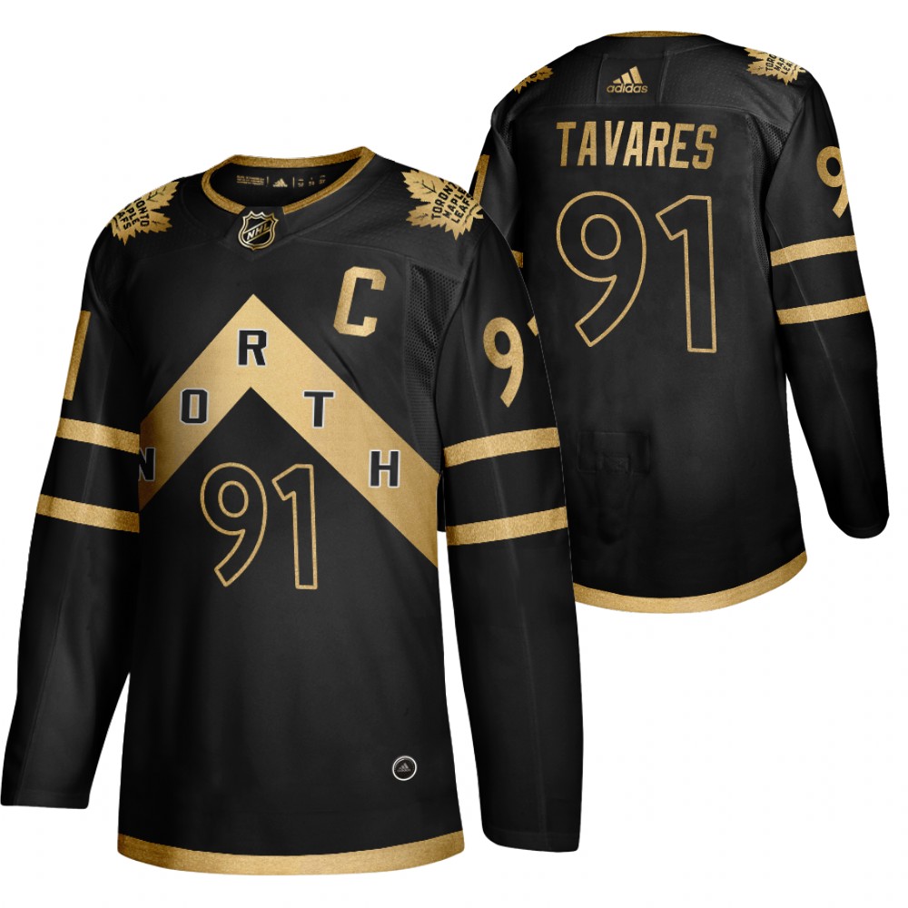 Toronto Maple Leafs John Tavares Black 2020 City Edition Jersey