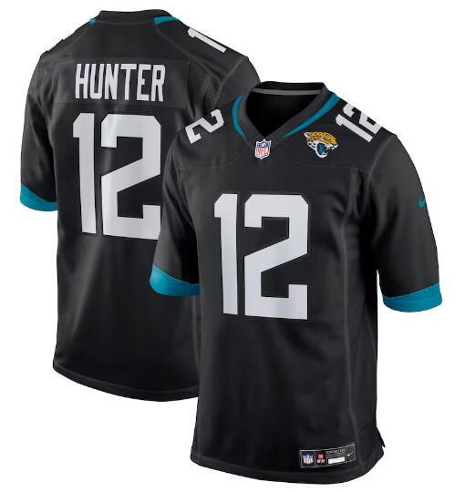 Travis Hunter Jacksonville Jaguars Nike 2025 NFL Draft First Round Pick Alternate Game Player Jersey