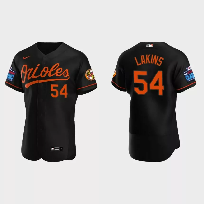Travis Lakins Baltimore Orioles 2022 Little League Classic Authentic Jersey – Black