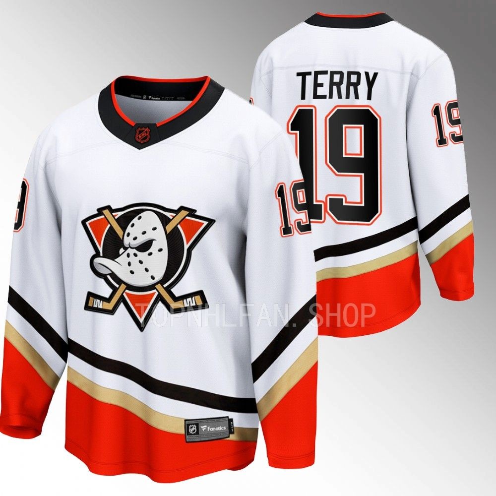 Troy Terry Anaheim Ducks Jersey Special Edition 2.0 White 2022 Breakaway