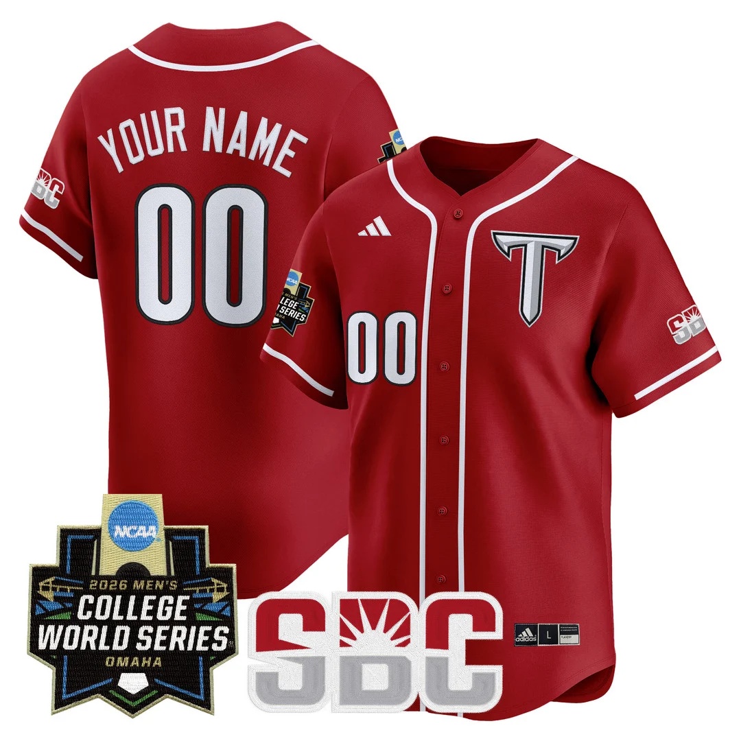 Troy Trojans 2026 World Series Vapor Premier Limited Custom Jersey