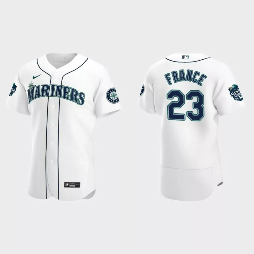 Ty France Seattle Mariners 2023 MLB All-Star Game Jersey – White