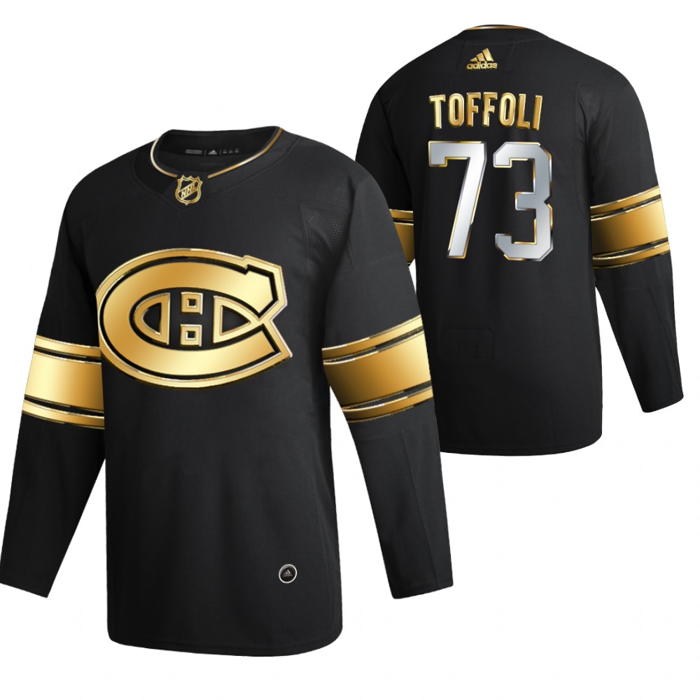 Tyler Toffoli Montreal Canadiens Black 2021 Golden Edition Jersey Limited Authentic