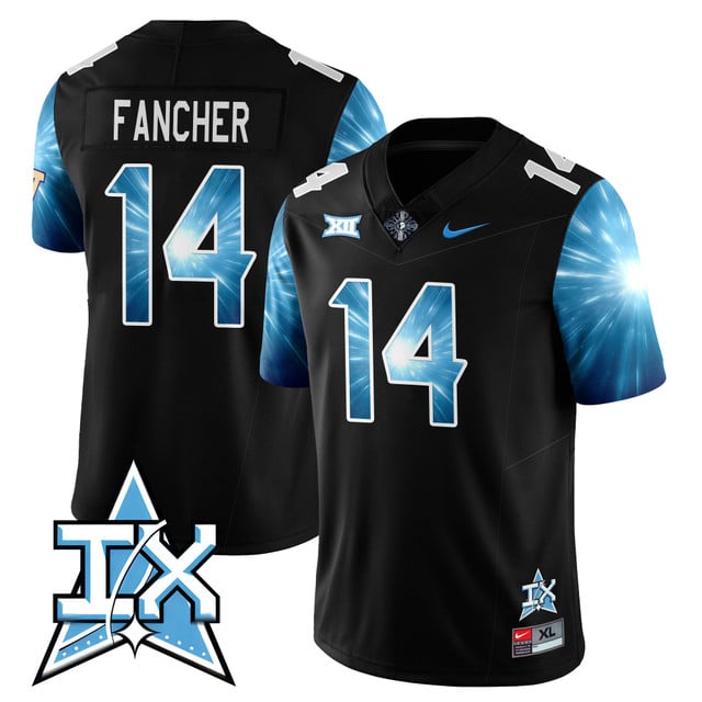 UCF Knights Football 2025 Space Game Uniform #14 Cam Fancher