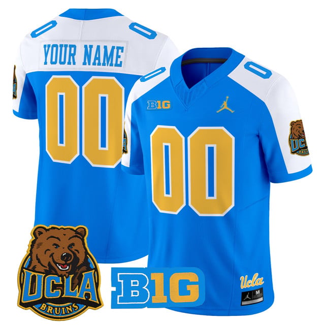 UCLA Bruins 2025 Vapor Limited Custom Jersey