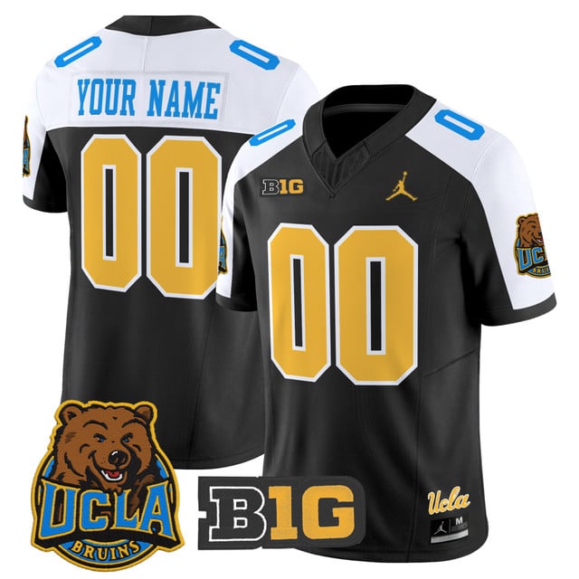 UCLA Bruins 2025 Vapor Limited Custom Jersey black