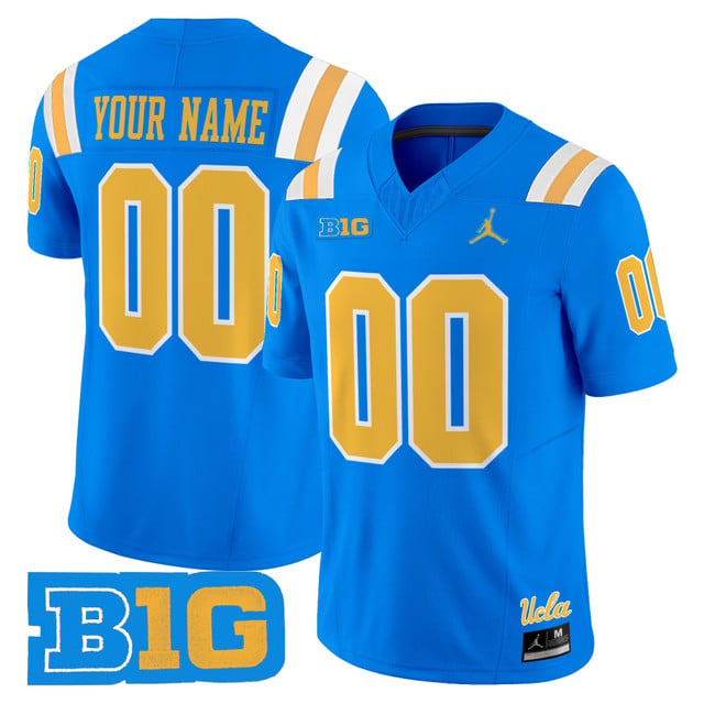 UCLA Bruins 2025 Vapor Limited Custom Jersey blue