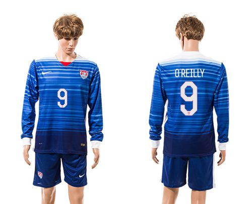 USA #9 Morris Away Soccer Country Jersey