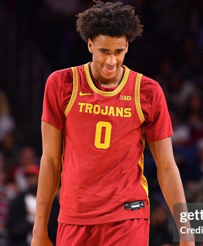 USC Trojans #0 Alijah Arenas Cardinal 2026 Big 10 Basketball Game Jersey 