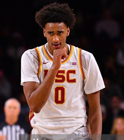 USC Trojans #0 Alijah Arenas White 2026 Big 10 Basketball Game Jersey 