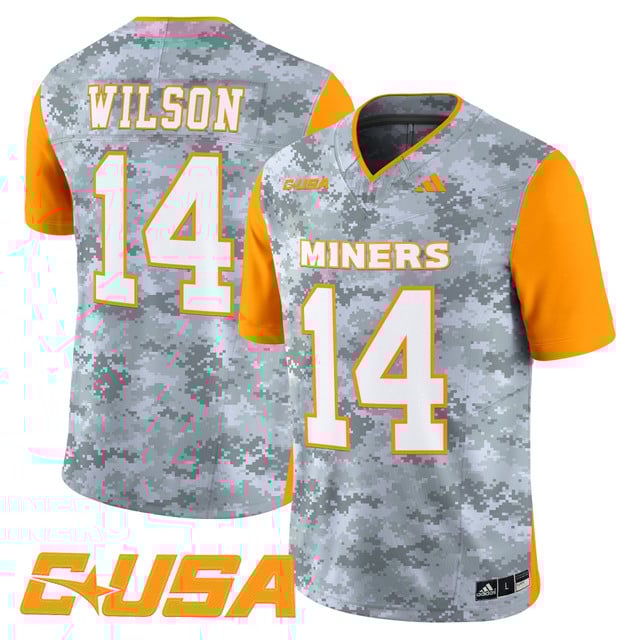 UTEP Miners 2025 Vapor Limited Jersey #14 Hahsaun Wilson