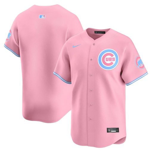 Unisex Chicago Cubs Bubblegum Pink Vapor Premier Limited Jersey