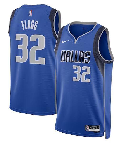 Unisex Dallas Mavericks Cooper Flagg Nike Blue 2025 NBA Draft First Round Pick Swingman Jersey