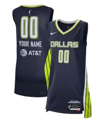 Unisex Dallas Wings Arike Ogunbowale Nike Black Rebel Edition Victory Player Jersey